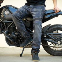 RICHA motorcycle riding pants jeans summer thin mens and womens high-bomb locomotive Knight racing pants