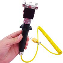 Sheet K-type Surface Thermocouple Four-wheel probe Rolling product temperature NR81535A Durable