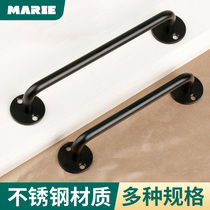 Clear-fit handle wood door wardrobe cabinet door handle stainless steel old door handle barn pull-and-pull door handle u type