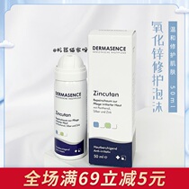 Dimasons DERMASENCE zinc oxide repair foam Zincutan antimicrobial control oil repair soothing 50ml