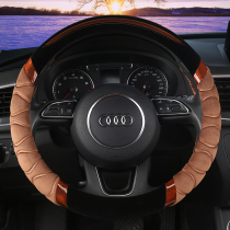 New 18 - year Audi A3 A4L A6L Q3 Q5L steering wheel sleeve winter plush warm handbrake sets