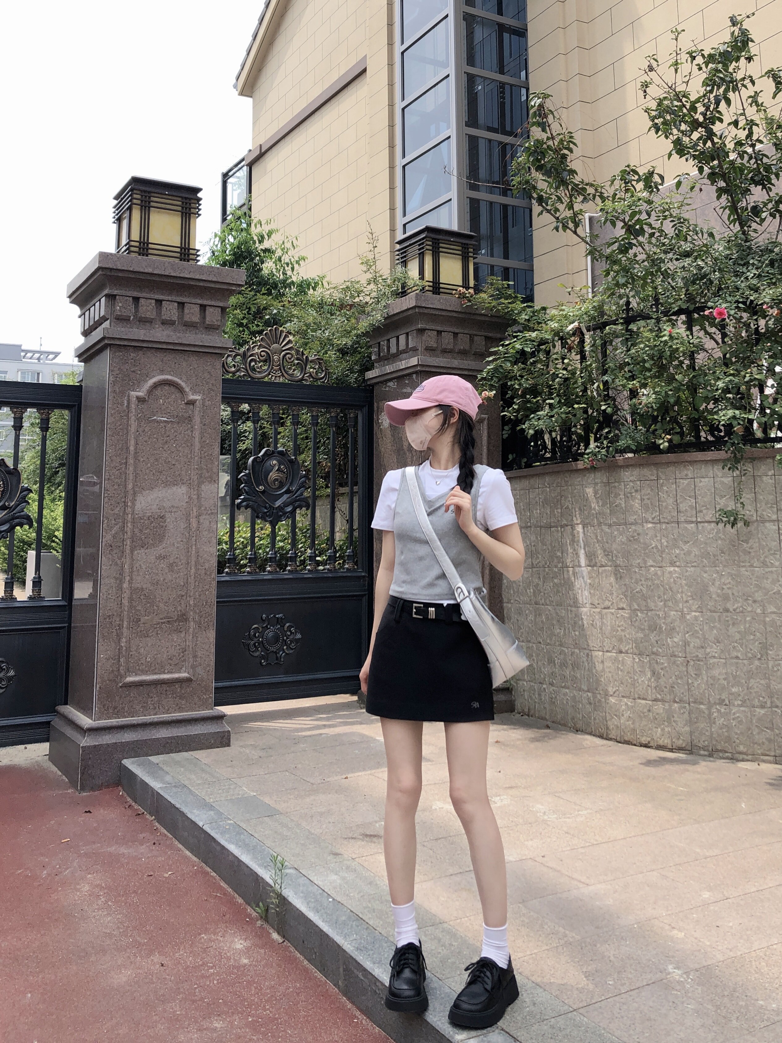 达芙妮春季厚底乐福鞋，英伦风厚底增高3-4cm小个子友好一脚蹬便捷