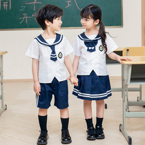 Kindergarten Garden clothes Primary school uniforms 61 Childrens Day Out of service Summer Inn College Wind suit Graduation photos