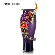 Robbie Rodin Fugui Tianxiang Medium Vase American Home Decoration Ornaments Enamel Color Crafts Vase