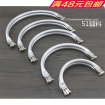 Boutique Recommendation Outlet Korea Exquisite SEMICIRCLE kelly Doctor mouth gold Artisanal DIY Bags Accessories 51 accessories