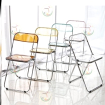 Modern Ghost Chair Ins Nets Red Makeup Chair Casual Small Family Type Brief Commercial Fashion Café Transparent Chair