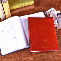 NCL 5 inch photo album This 240 Inserts Page Style Retro Diy Handmade Album Ben Can Writing Commemorative Album 3R Shadow Set