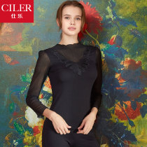 Grey Fashion Undershirt Lady Spring Autumn Slim Fit in a Modale shirt with a 100 lap T-shirt blouse