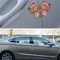 Car crash-proof strip Cartoon cute car door Anti-scraping adhesive strip body anti-rub and scratch-resistant scratchproof protection car sticker