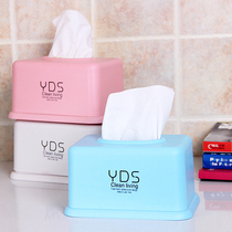 European tissue box home living room restaurant simple paper box creative cute napkin paper box tissue box