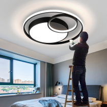 Bedroom lights Nordic LED household lamps Round modern simple master bedroom lights Warm creative room ceiling lights