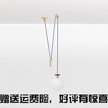 2020 new living room minimalist modern lifting pulley Nordic light extravaganza Terrace Net Red Design Sensation Restaurant Chandelier