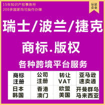 Switzerland Trademark registration Copyright Czech Republic Argentina Australia Brazil Canada Chile Company registration application