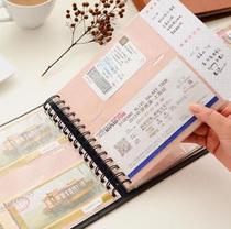 Photo Ticket hand-painted ticket Root order to make album containing lovers Souvenir Album Custom Book Ticket Clips Love Aircraft Vertical