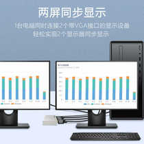 New vga dispenser 10% 2 1 in 2 out of TV monitor display divider connecting wire