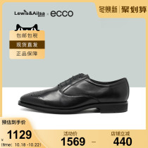 ecco love step mens shoes 2021 new business dress commuter leather shoes head layer cowhide carhan 640774 spot