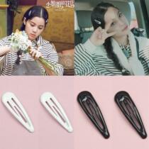 Little sisters flower shop Ouyang Nana with hairclip Net red banghai hair card female 2019 new headwear edge clip