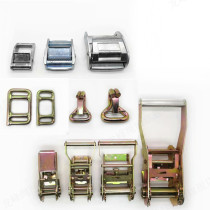 Ratchet tensioner tensioner tensioner tensioner frame concealed buckle double-row hook