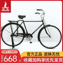 Phoenix brand commuter bicycle female light old vintage bicycle ordinary 28 inch New College Boy car