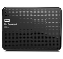 WD Western data WDBZFP0010BBK-PESN 1TB ultra portable mobile hard disk USB3 0