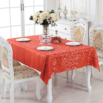 Hotel round table tablecloth European Restaurant Restaurant home round table tablecloth banquet table tablecloth tablecloth customized