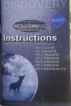  Discoverer HD FFP vt2 vt3 vt-t HS HI Printing instruction manual 100 detailed inquiry