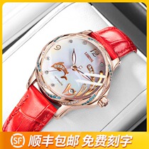 Nordic niche brand-name womens watch brand Womens watch Womens luxury mechanical watch 2020 new high-end sense