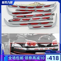 Suitable for gold wing GL1800 rear tail edge case electroplating decoration LED lamp with lamp strip retrofit piece decoration strip 01-11