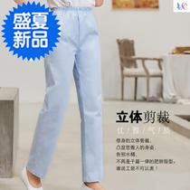 Nurse pants summer thin artificial cotton nurse pants size q nurse pants plus size plus size plus fat nurse pants summer thin nine points