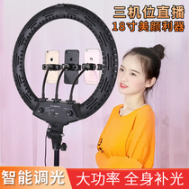 18-inch anchor fill light live broadcast beauty rejuvenation face lifting 18-inch full body net celebrity artifact landing beauty light photography light