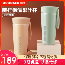 Circle kitchen portable juicer Cup multifunctional home small wireless portable mini water Juice cooking machine juicer