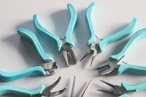 5 inch mini pliers Pointed mouth pliers Curved mouth pliers Oblique mouth pliers Flat mouth top cutting pliers toothless pliers Manual pliers