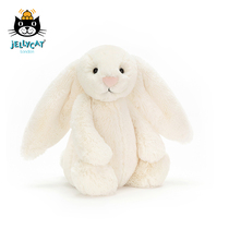 British jellycat Bonny Rabbit Classic Shy Series White Bunny Rabbit Plush Toy Doll