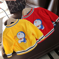 2022 spring dress childrens clothing baby coat 1 year old baby jacket children spring and autumn coat boys baseball uniform 1162