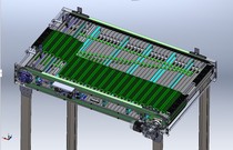 Carbon Steel High Speed Carton Conveyor 3D Model Drawing Solidworks Design