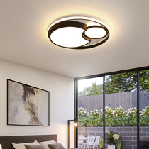 Nordic master bedroom ceiling lamp 2019 new round personality creative remote control light and dark color temperature adjustment modern simple