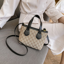 Diagonal Trans Women Pack Trends 2021 New Tide Autumn Winter Fashion Bucket Bag Mini Packet Hand Small Crowdhand Carry Bag