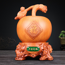 Ping An creative gift piggy bank piggy bank home decoration fortune decoration apple change piggy bank decoration