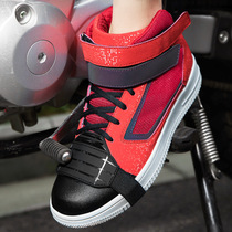 Locomotive Shoes motorcycle riding shoes Four Seasons Ferris Armament Racing Short Boots Male Rider Four Seasons Board Shoes