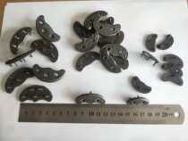  Shoe care Iron shoe palm Female iron nail heel Iron material Heel heel nail shoe repair material Heel paste heel