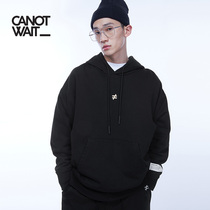 Chan Tide Brand CANOTWAIT 2021 Cotton Rose Patch Men and Women Hoodies Casual Loose Clothes