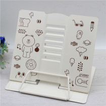Good-looking reading bookshelf flat holder reading frame clip holder simple lazy baffle frame music score book clip