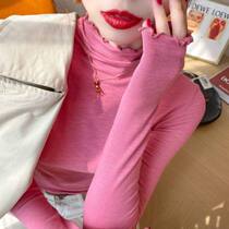 2022 autumn and winter new exploits fashion foreign air design sensation small crowdsourced bottom sweater-knitted sweatshirt female blouse