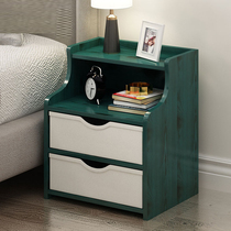 Bedside stand simple modern storage cabinet simple bedroom bedside small cabinet Nordic locker economy