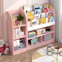 Childrens bookshelves Plods Shelves Landing Nets Red Bookcase Home Babies Simple Small Multilayer Toys Contained Shelves