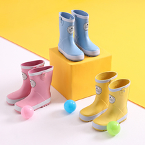 kk Tree Childrens rain shoes Boys and Girls cute rain boots non-slip students baby water shoes girl princess baby Four Seasons tide