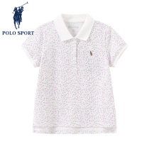 Polosport girls short sleeve T-shirt polo shirt spring and summer childhood in childhood wear baby shirt