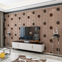 TV background wall paper Modern minimalist living room TV wall wallpaper Nordic style wall cloth decoration 3d film and television wall