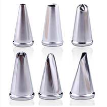 6pcs diy cake cup icing piping nozzle tips fondant sugar cra