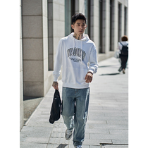 Furnace 2021 Autumn New American fashion letter printing hooded sweater men loose couple coat hoodie